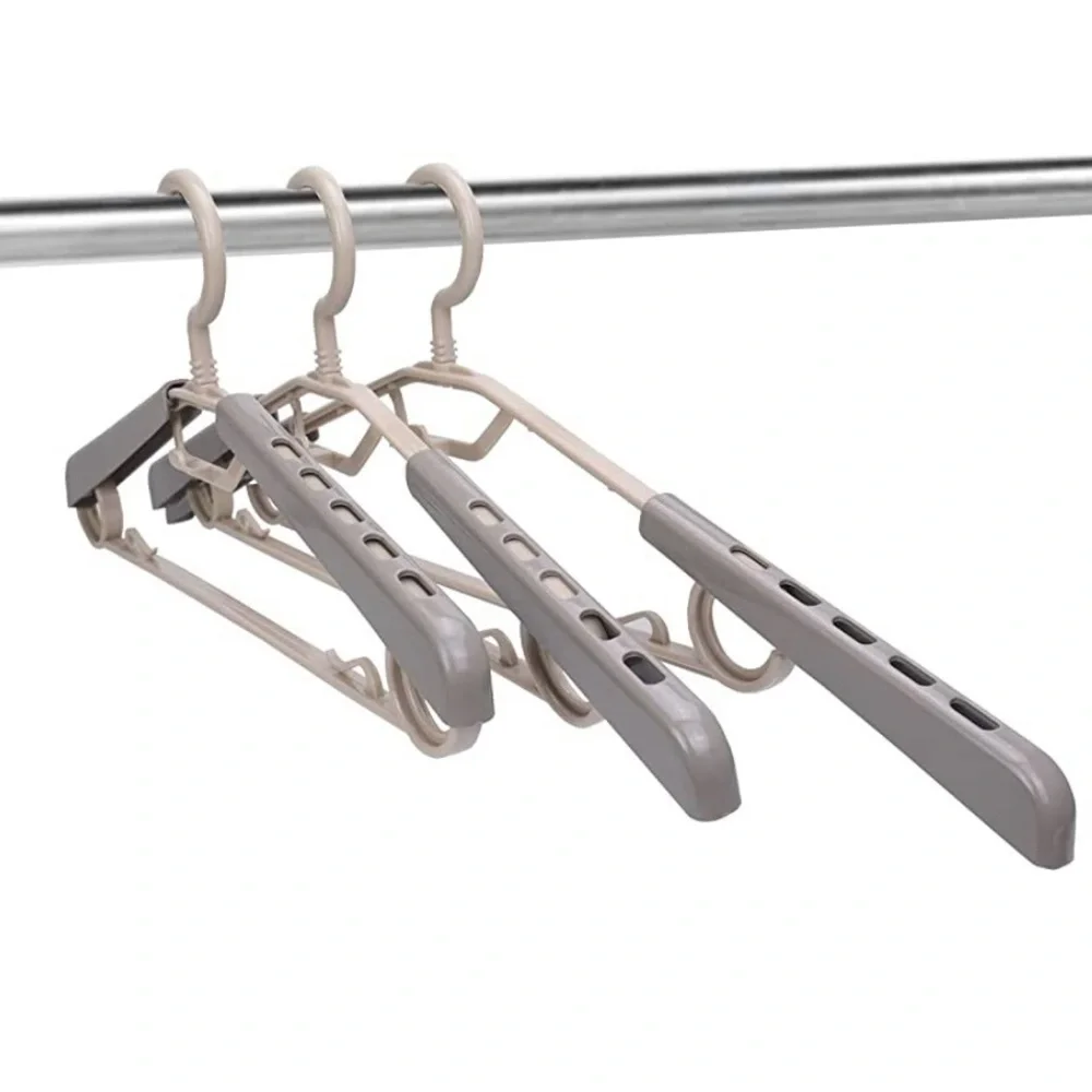 BONDREAM Expandable Hangers Heavy Duty Space Saving Set of Six